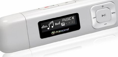 Transcend MP330 8GB USB MP3 Player with FM Radio and Direct Line-in Recorder