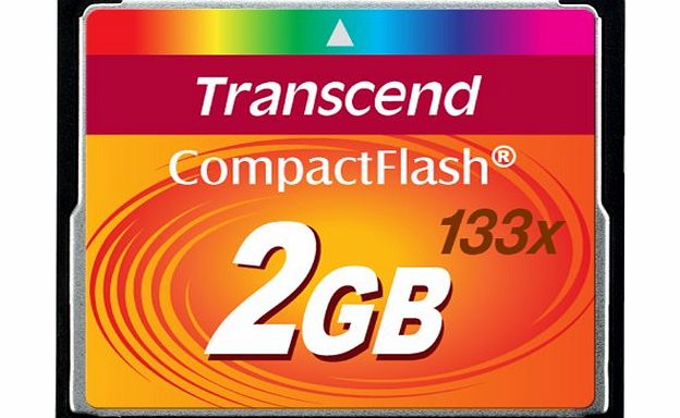 Transcend TS2GCF133 - 133X (2GB) CompactFlash Card