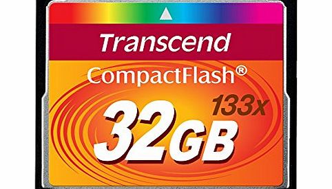 Transcend TS32GCF133 32GB CompactFlash Memory Card