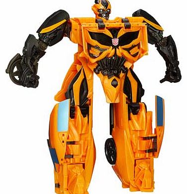 Hasbro Transformers Age of Extinction Mega 1-Step Bumblebee Figure
