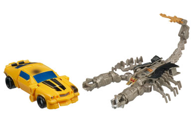 Transformers Allspark Battles - Bumblebee Vs Scorponok