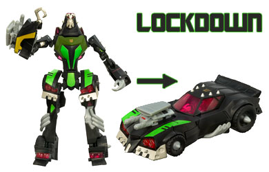 Transformers Animated Deluxe - Lockdown