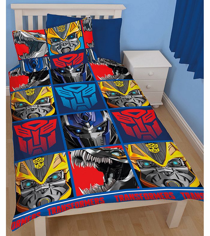 Transformers Four Single Duvet Cover and