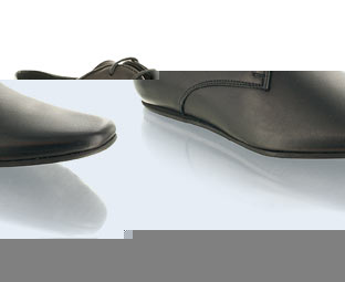 Transit Formal Shoe With Three Eyelet Detail