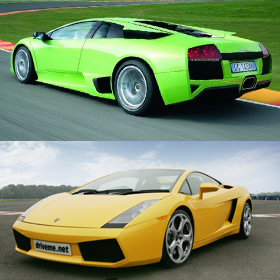 treatme.net Lamborghini Murcielago vs Gallardo Experience