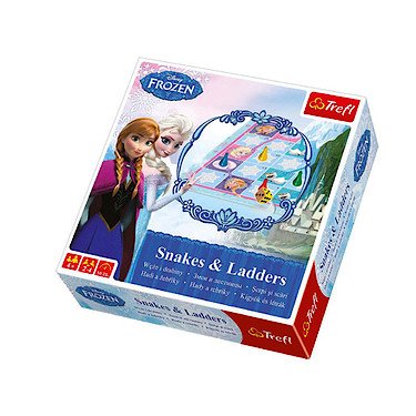 Trefl Disney Frozen Snakes and Ladders Board Game