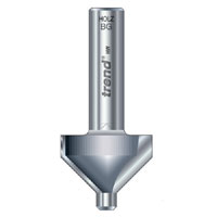 Trend Pin Guided Cham/Bevel A=45andiexcl; (Tct Router Cutter Range / Chamfer)