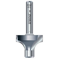 Trend Pin Guided R/Over 6.3mm Rad 253343 (Tct Router Cutter Range / Rounding Over)