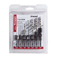 Snappy 7 Pc Metric Drill Set 1-7mm (Snappy / Snappy Sets)