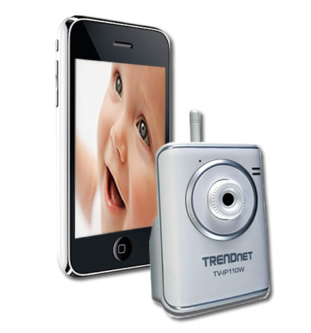 Trendnet SecurView IP Baby Monitor Camera
