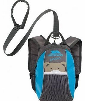 Trespass Baby / Toddler Safety Backpack Walking Harness with Reins Blue