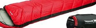 Trespass Doze Sleeping Bag - Red, 230 X 85 X 55 cm