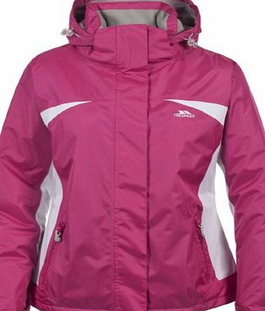 Trespass Ladies Womens TRESPASS Waterproof Thermal Long Ski Jacket GERBERA PINK 8