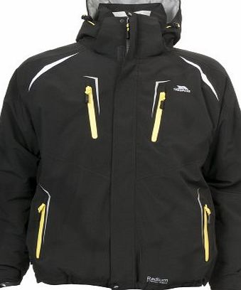 Trespass Mens Burlington Ski Jacket - Black, Medium