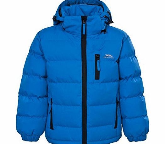 Trespass Tuff Boys Puffa Jacket Padded School Coat Childs Childrens 2-12 Years (11-12 Years, Ultramarine Blue)