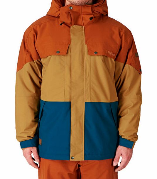 Trew Mens Trew Hunter Snow Jacket - Khaki