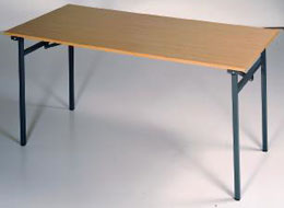 Folding Office Table Rectangular Robust