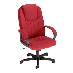 Intro Managers Armchair Burgundy High Back