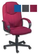 Intro Managers Armchair High Back 670mm Seat W635xD520xH450-550mm Burgundy