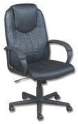 Trexus Intro Managers Armchair High Back 670mm Seat W635xD520xH450-550mm Leather