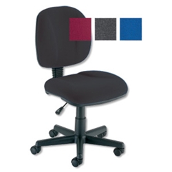 Trexus Intro Operators Chair Charcoal Fixed