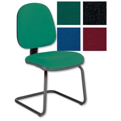 Trexus Office Visitors Chair Green