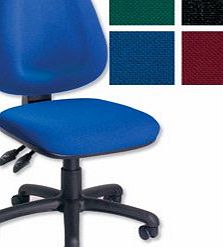 Plus High Back Chair Asynchronous W460xD450xH480-590mm Backrest H520mm Blue