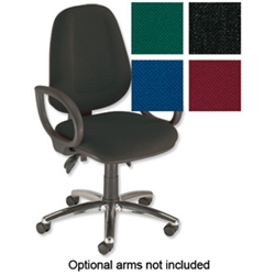 Plus High Back Operators Chair Charcoal