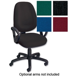Plus Maxi Back Operators Chair Charcoal