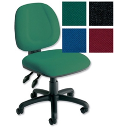 Trexus Plus Medium Back Chair Green