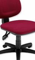 Trexus Plus Medium Back Chair Permanent Contact W460xD450xH480-590mm Backrest H400mm Burgundy