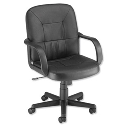 Rutland Managers Tilt Chair Leather