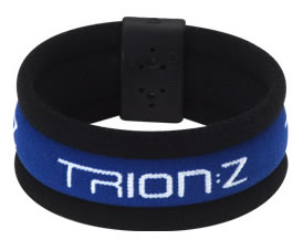 trion:z Broadband Magnetic/Ion Bracelet Blue/Black