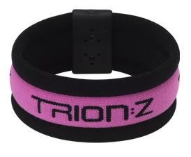 trion:z Broadband Magnetic/Ion Bracelet Pink/Black