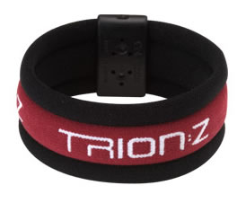 trion:z Broadband Magnetic/Ion Bracelet Red/Black