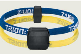 trion:z Dual Loop Magnetic/Ion Bracelet Blue/Yellow
