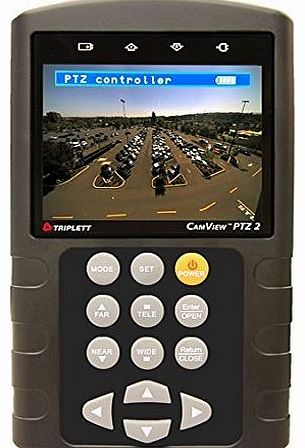 Triplett 8001 CamView PTZ 2 CCTV Tester with 3.5`` Color LCD Display by Triplett Test Equipment & Tools