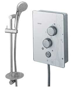 Triton Floral Glass 9.5kW Electric Shower