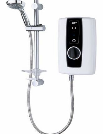 Triton Showers White Touch 9.5 kW Electric Shower with Showerhead
