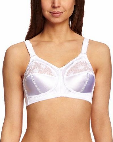 Doreen Luxury Non Wired Full Cup Womens Bra White 40D