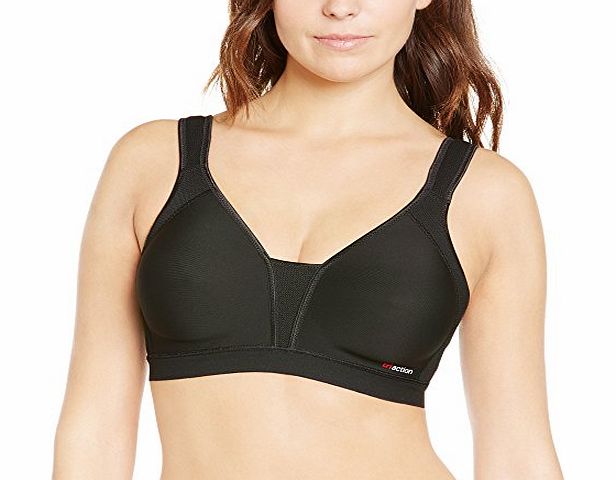 Triumph Womens Triaction Extreme N Non-Wired Everyday Bra, Black, 36B