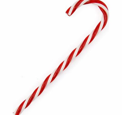 TRIXES 6 Pack 15cm Twisted Candy Canes Christmas Tree Decoration Red amp; White