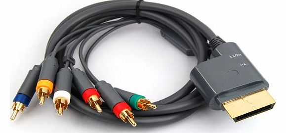 TRIXES Component High Definition HD AV TV LCD Cable for xBox 360