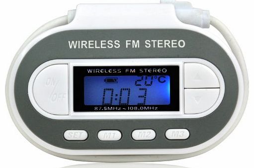 TRIXES Wireless FM Transmitter Radio for Apple iPod iPhone MP3 (Colours May Vary)