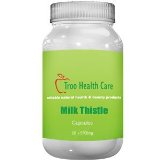 Troo Health Care Milk Thistle 5700mg 90 Capsules - Natural Liver Tonic and Anti-oxidant Prevent Liver Disease