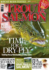 Trout and Salmon Quarterly DD+Fly Box w/