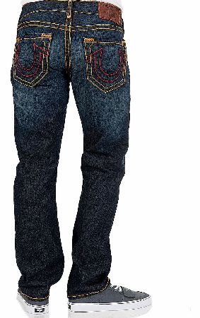 True Religion Geno Slim Straight Leg Jeans