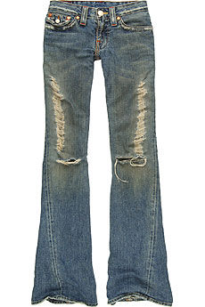 True Religion Joey twisted distressed jeans