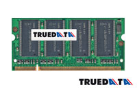 TRUEDATA Memory - 256MB DDR PC3200 400MHz Unbuffered 200-pin SO DIMM