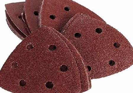 TRUEGRIT 40 x Bosch Delta compatible Sanding Sheets 10 x 60, 10 x 80, 10 x 120, 10 x 240